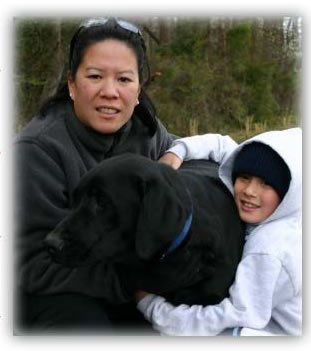 Mom, Davis, and Connor