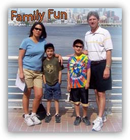 Mom, Dad, Matthew and Me